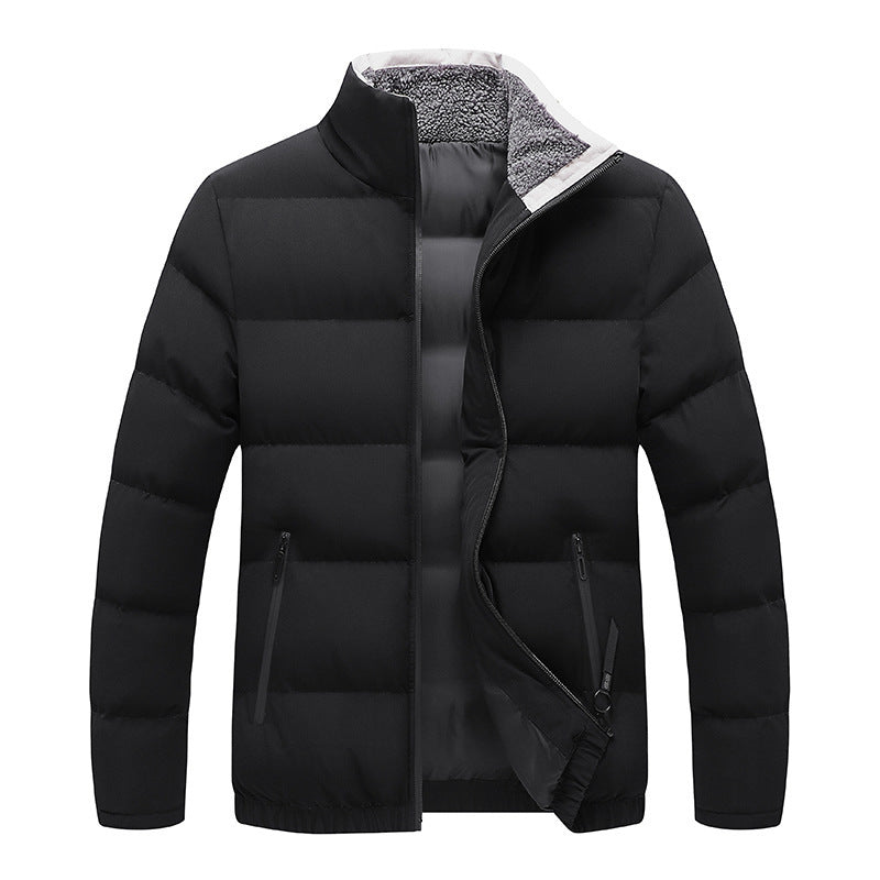 Warm Winter Plus Fleece Jacket Casual All-match