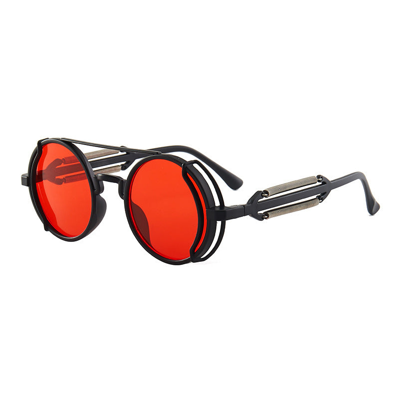 Sunglasses Steampunk Double Spring Leg Glasses