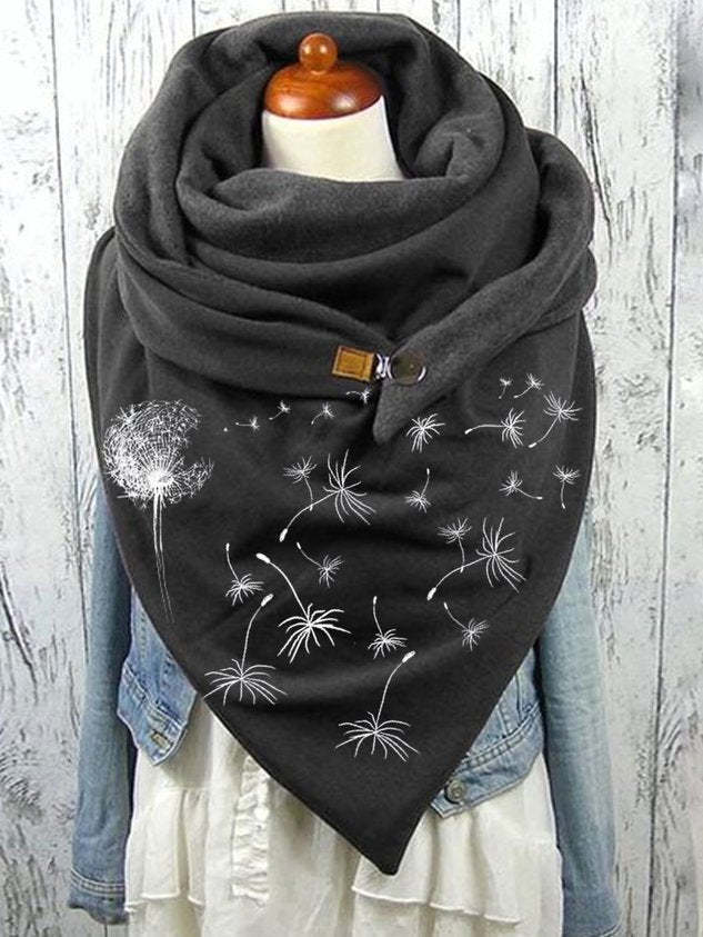 Women's Fashion Leisure Warm Clip Scarf