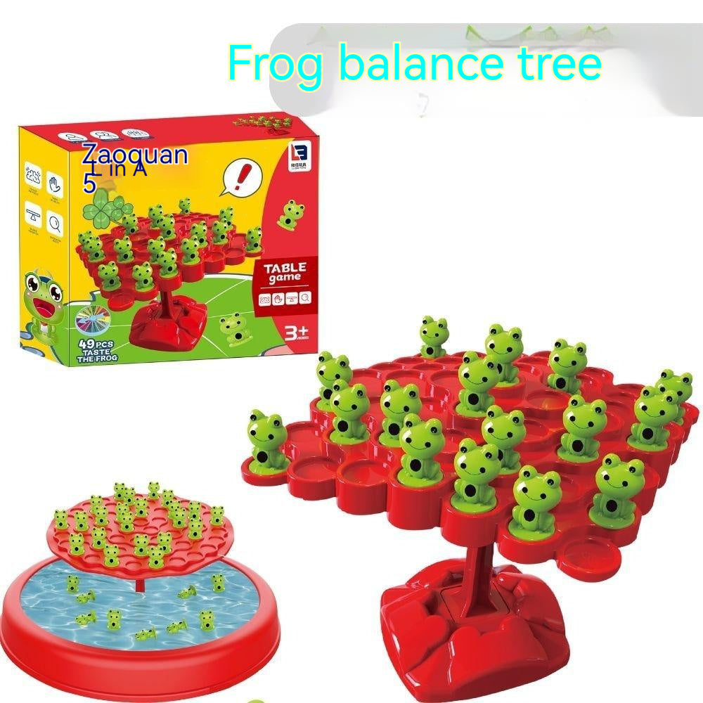 Frog Balance Tree Concentration Equilibrant Training Double Interactive Educational Board Game Toy