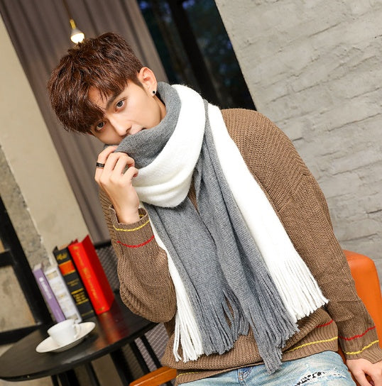 Men Scarves Can Match Colors Fashion