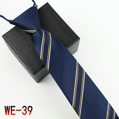 Men's Fashion Casual Zipper Suit Tie