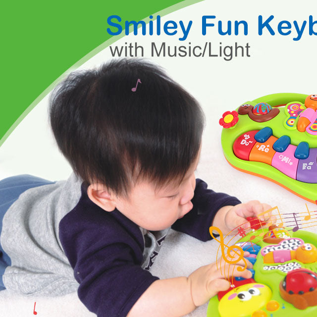 Baby Toys Learning Machine Toy with Lights & Music & Learning Stories Toy Musical Instrument for Toddler 6 month