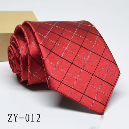 New Men's Hot Sale 1200D Striped Tie