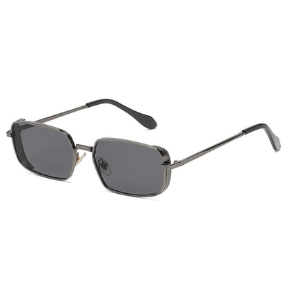 Metal Punk Square Sunglasses