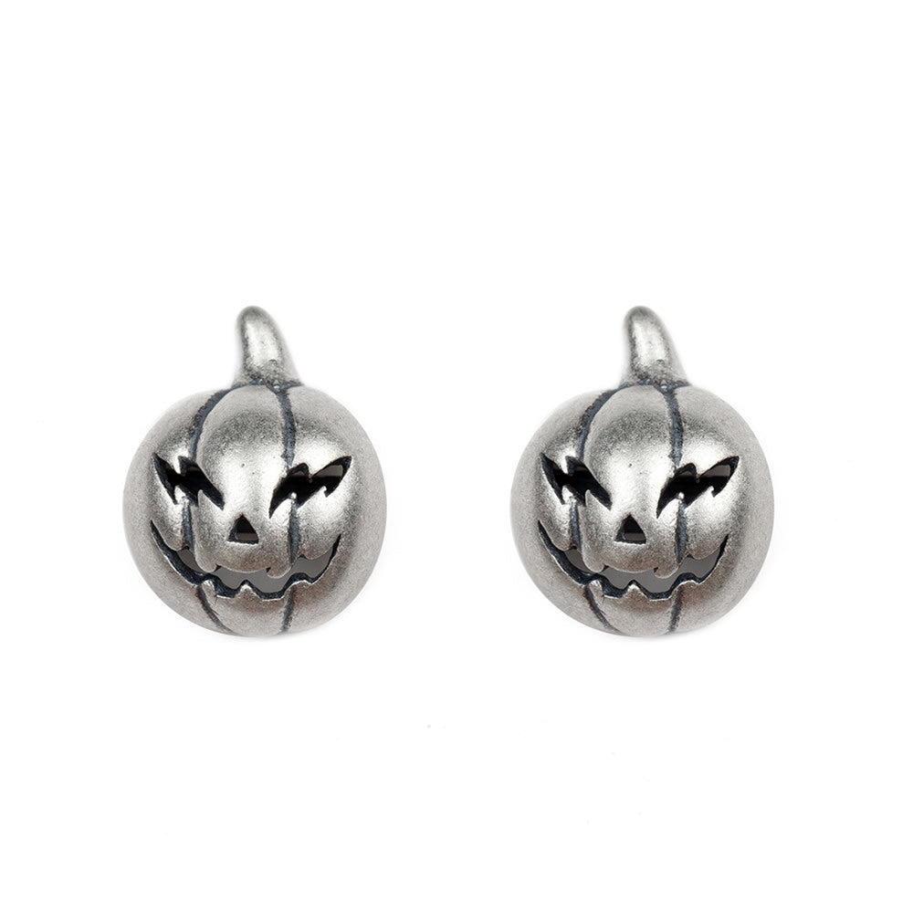 Halloween Pumpkin Head Stud Earrings