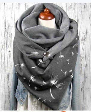 Women's Fashion Leisure Warm Clip Scarf