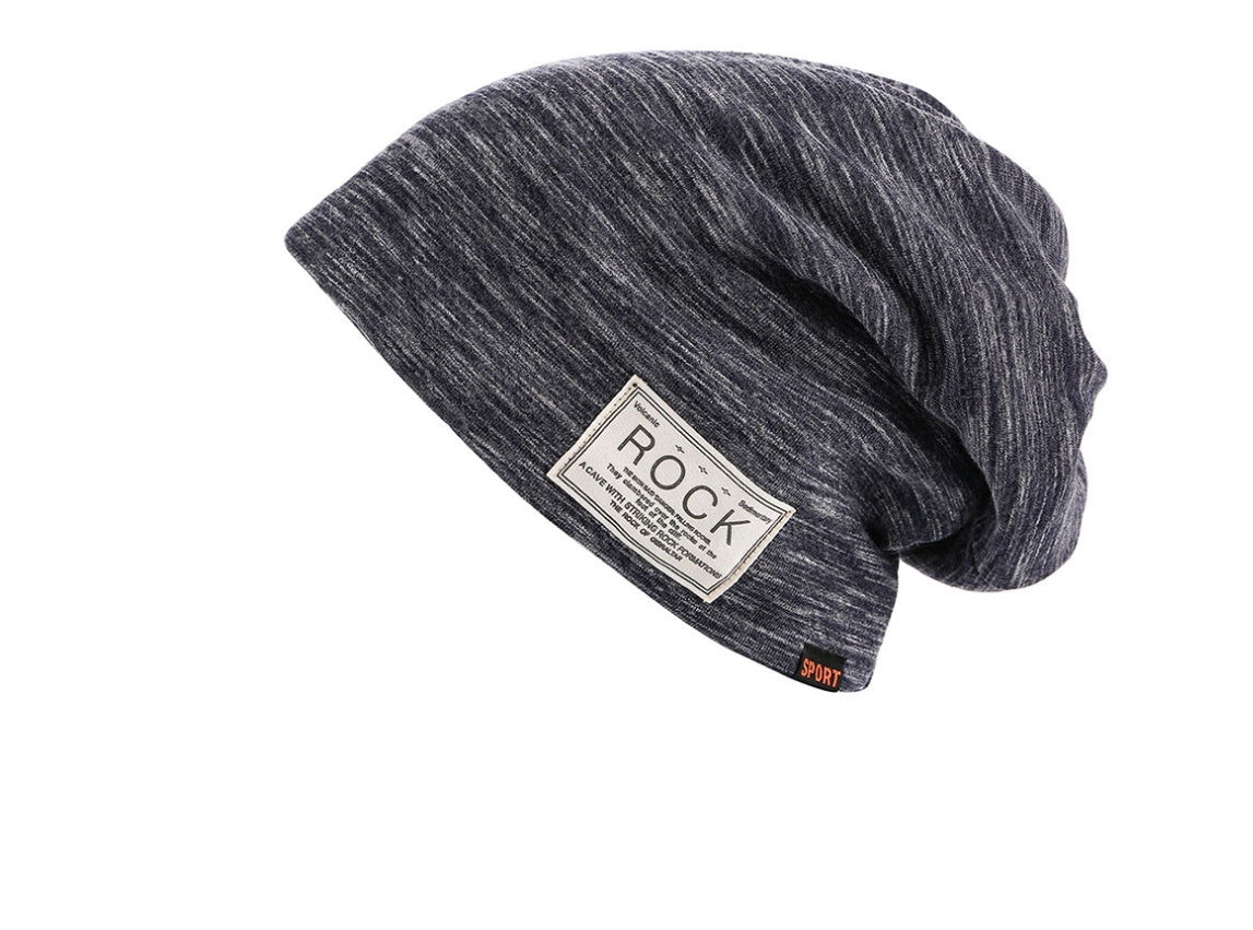 Autumn and winter new double-layer inner cotton plus velvet cloth headgear hat