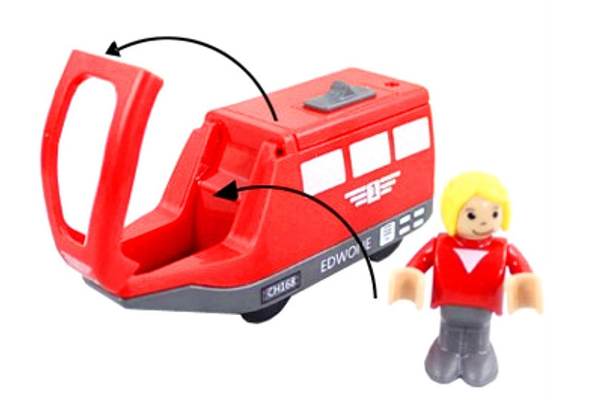 Children's car electric rail car toy