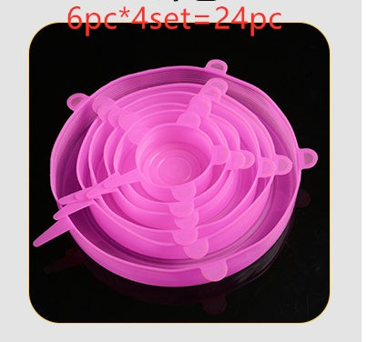 Multifunctional Stretchable Silicone Freshness Bowl Cover