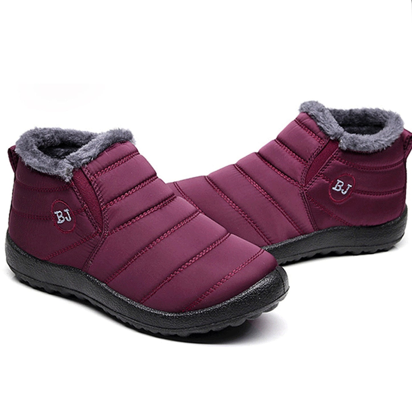 Women's thick and fleece short boots