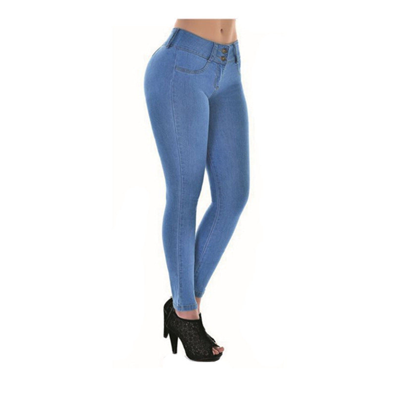 High waist sexy jeans pants