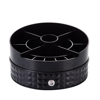 360 rotating diamond pattern makeup box