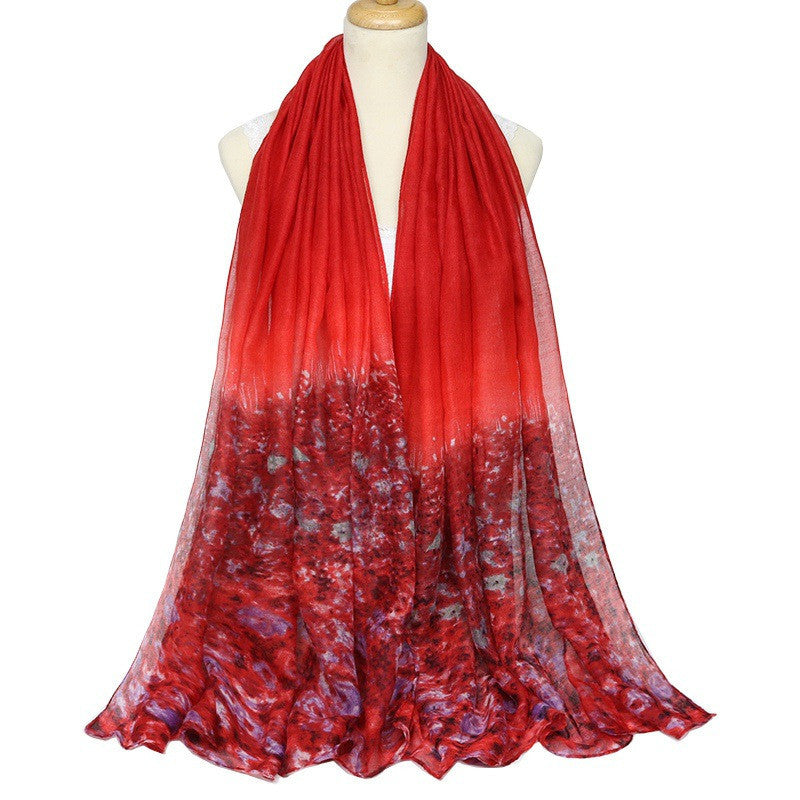 Women Chiffon Voile Scarves