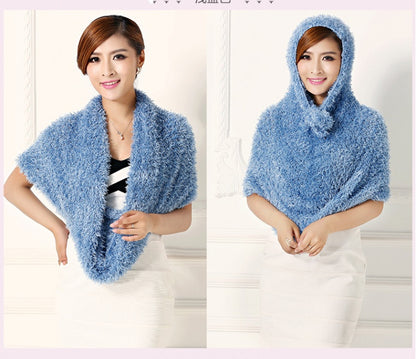 Bamboo fiber magic variety scarf autumn and winter Korean version of the female wool scarf multi-function shawl