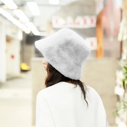 Fur warm hat