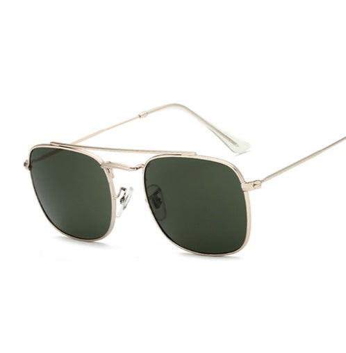 Vintage sunglasses ladies sunglasses metal fashion new male