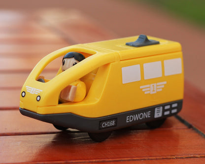 Children's car electric rail car toy