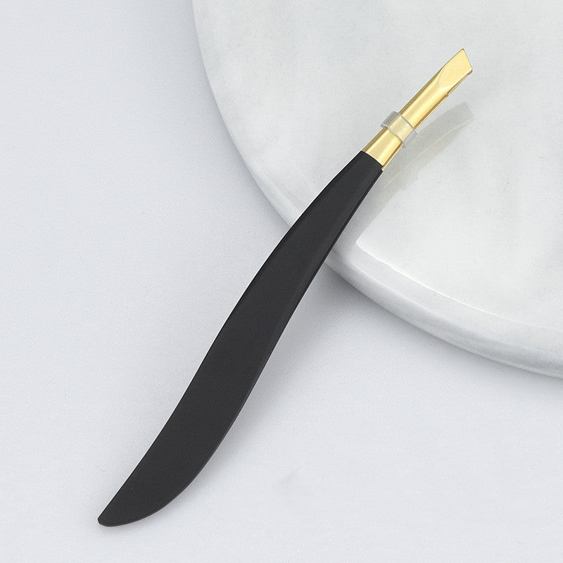 Stainless Steel Beauty Tweezers Oblique Eyebrow Clip Eyebrow Trimming Tool