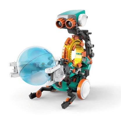 Children's Diy Mechanical Programming Robot Assembly Model