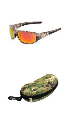 Camouflage fishing polarizing sunglasses