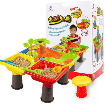 Children'S Boys Outdoor Large Beach Play Sand Table Set Girls Indoor Digging Sand And Water Toys And Equipment