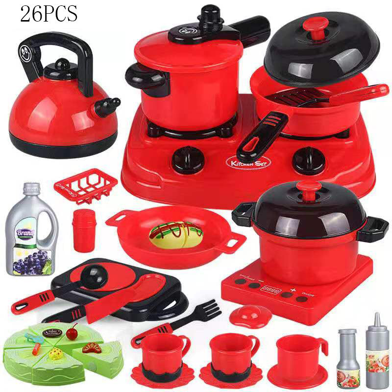 Children's Play House Simulation Kitchen Toy Set