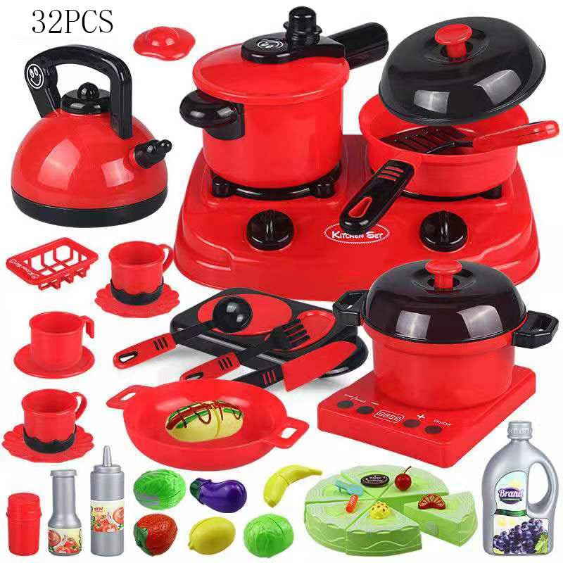 Children's Play House Simulation Kitchen Toy Set