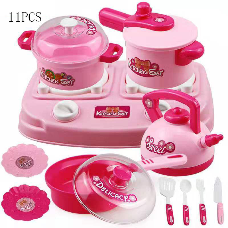 Children's Play House Simulation Kitchen Toy Set