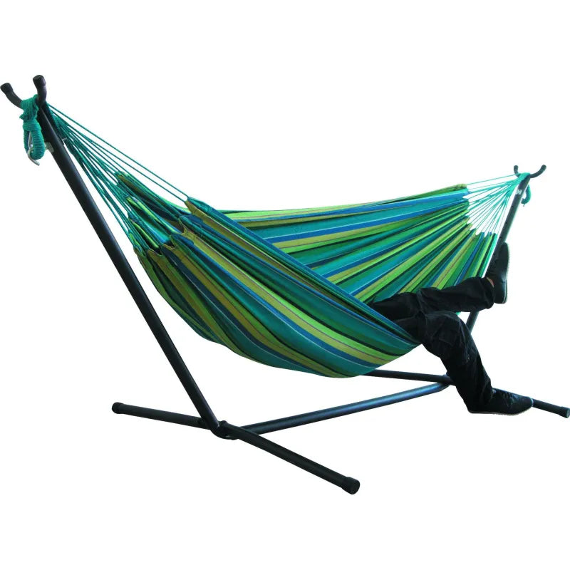 Canvas camping hammock