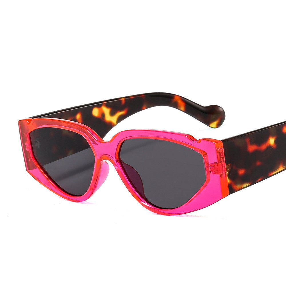 Personality Color Plastic  Sunglasses, Trendy Sunglasses For Men And Women, Cross-Border Sunglasses