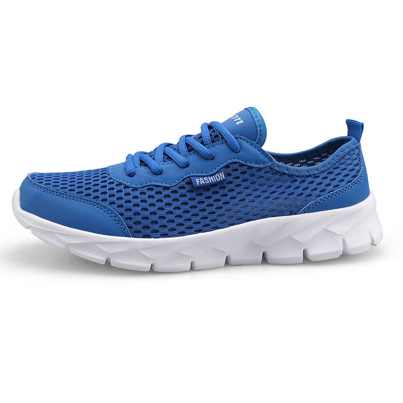 Summer New Style Mesh Shoes Breathable Casual Sports Shoes Men