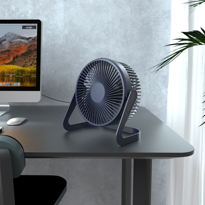 Fan Desktop 5 Inch Plug-in Mini Mute Office Student Dormitory Desktop Fan