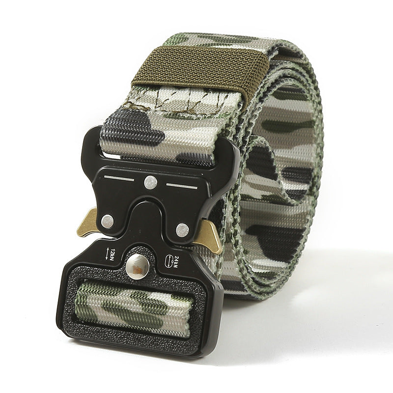 Multifunctional military training outdoor belt