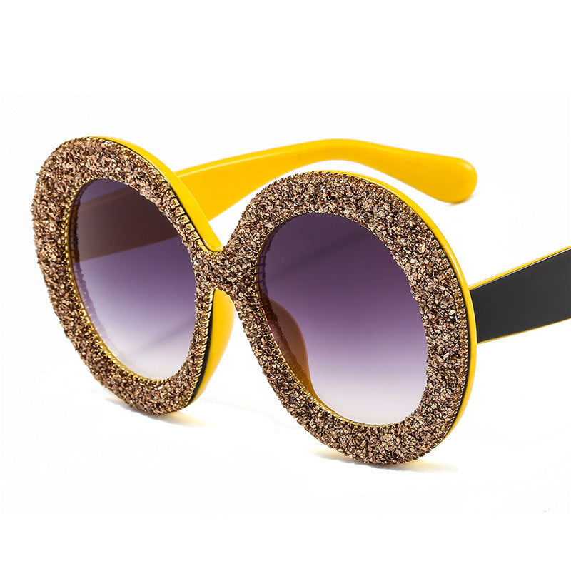 Classic handmade diamond sunglasses