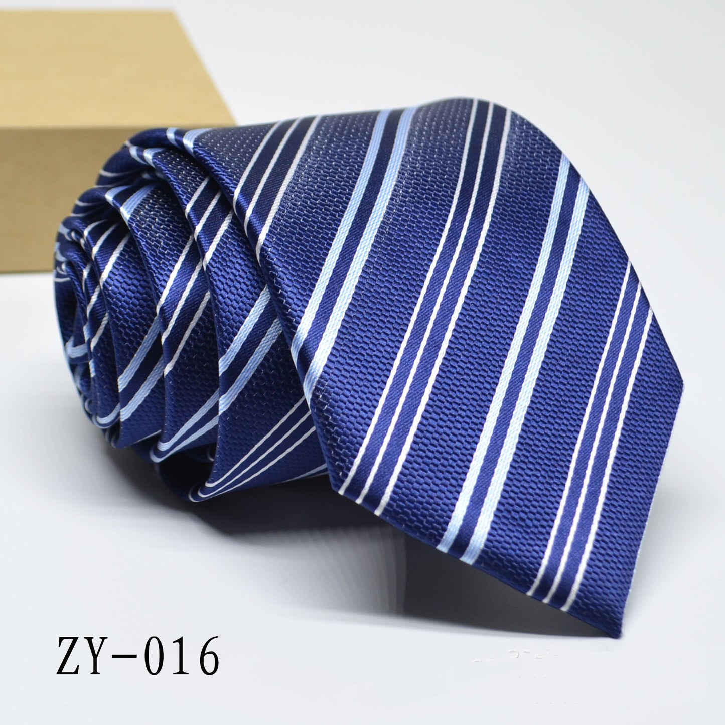 New Men's Hot Sale 1200D Striped Tie