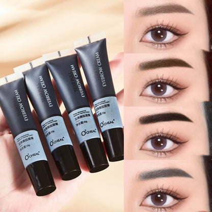 Tear And Pull Brow Cream Semi-permanent Eyebrow Cream Durable Waterproof And Sweatproof