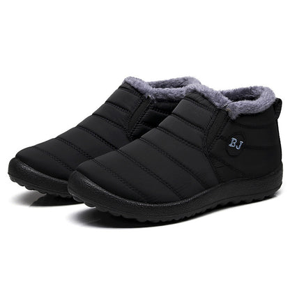 Women's thick and fleece short boots