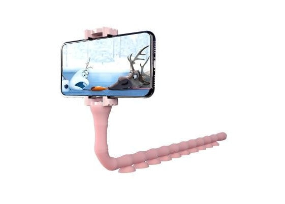 Lazy Bracket Mobile Phone Holder Worm Flexible Phone Suction Cup Stand for Home Wall Desktop Bicycle