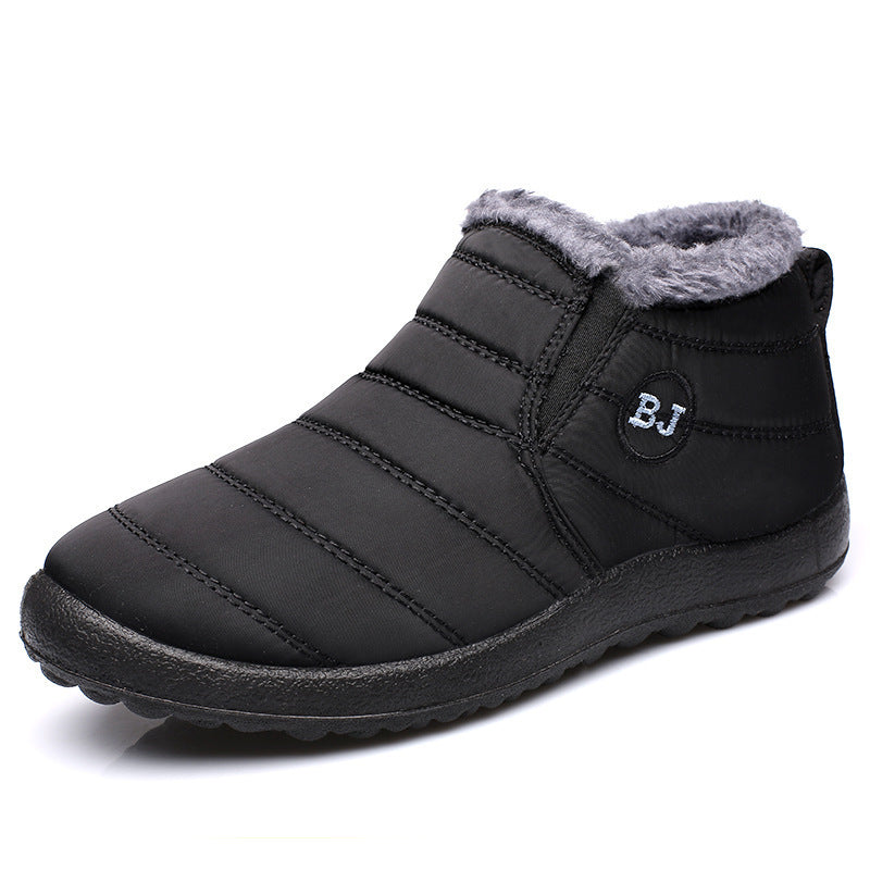 Women's thick and fleece short boots