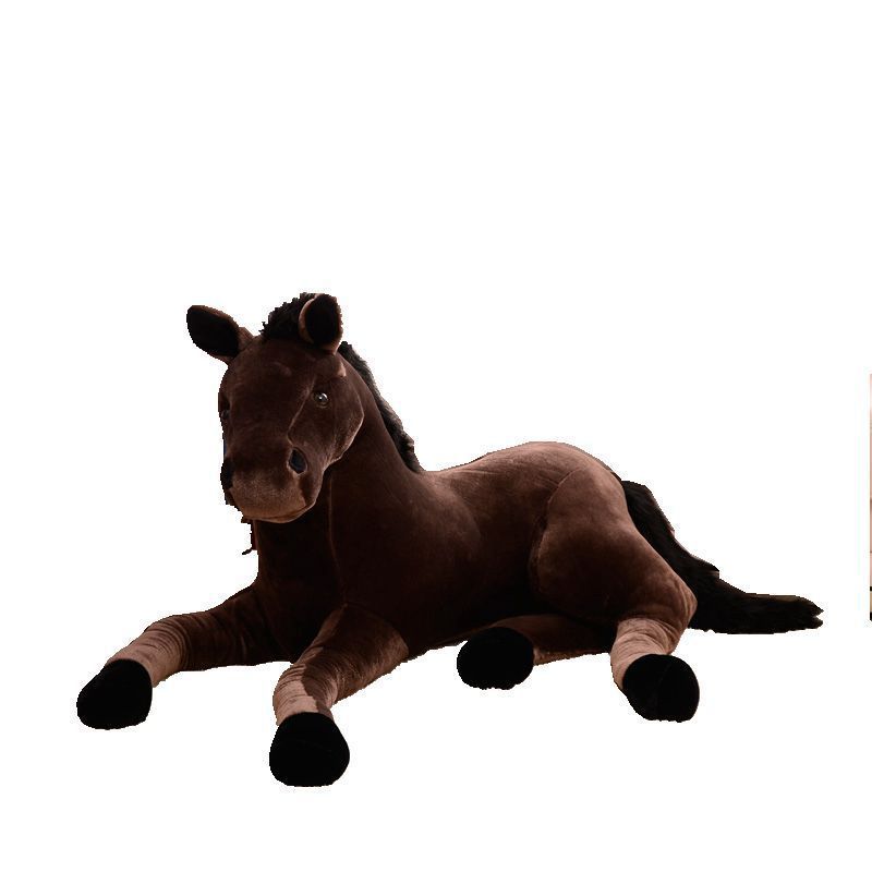 Children's plush toy horse doll