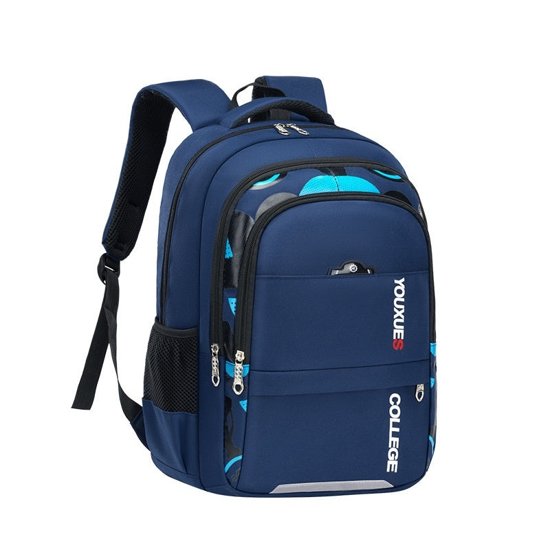 Simple Waterproof Multi-compartment Large Capacity Backpack