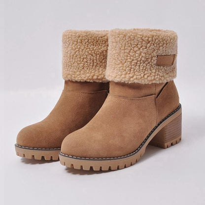 FUR ANKLE BOOTS