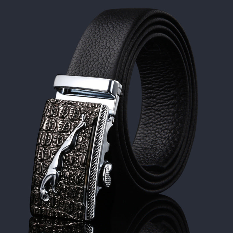 Belt men's automatic buckle