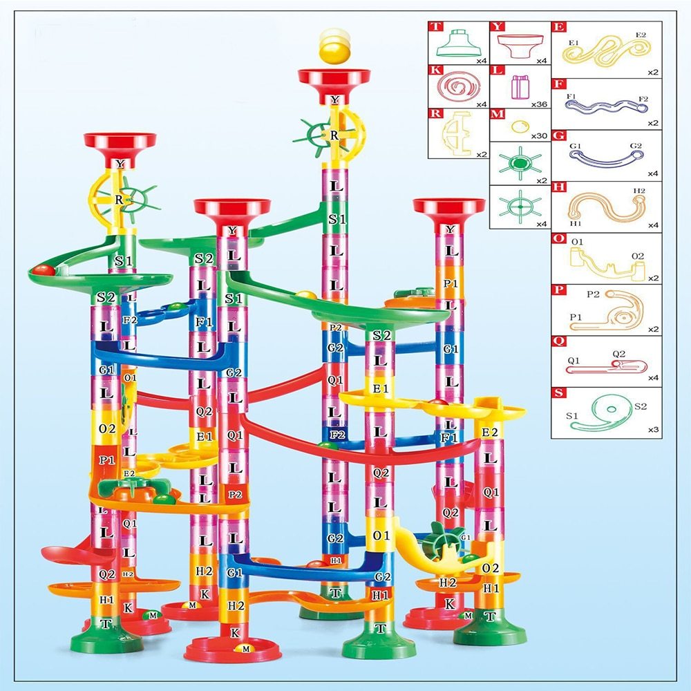 Ball track slide marble toy