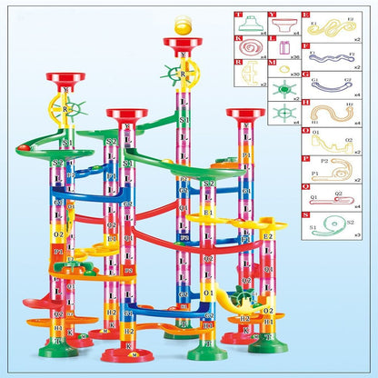 Ball track slide marble toy