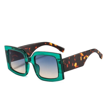 Large-frame  colorful sunglasses for men and women