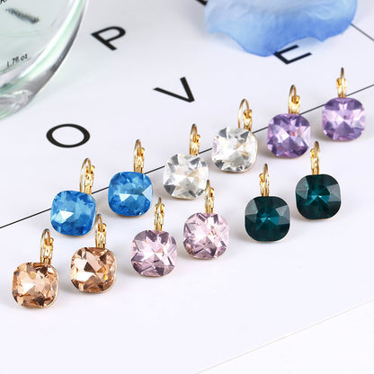 Crystal earrings earrings