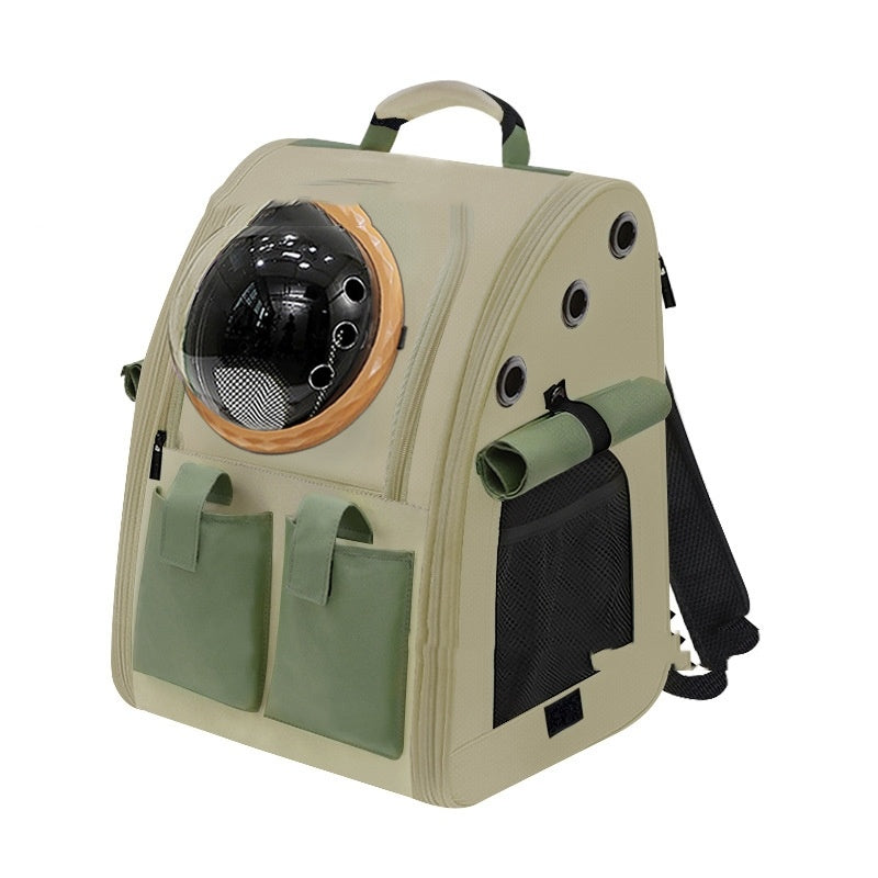 Backpack For Going Out Backpack Foldable Space Capsule Cute Pet