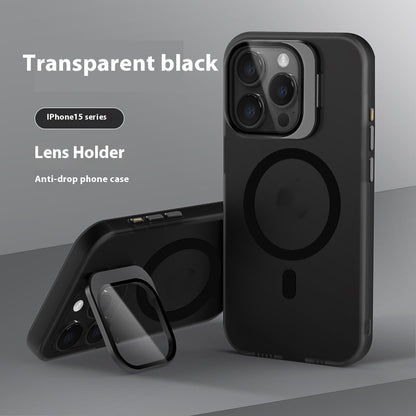 Lens Bracket Magnetic Drop-resistant Phone Case